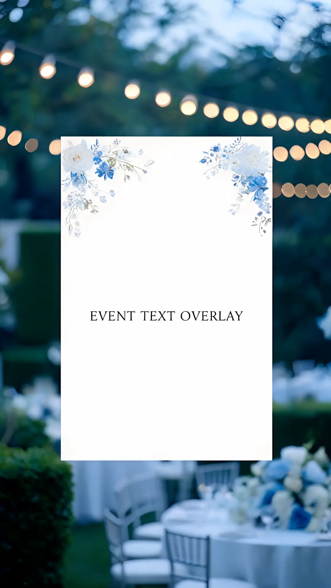 Church outdoors with wedding and flowers