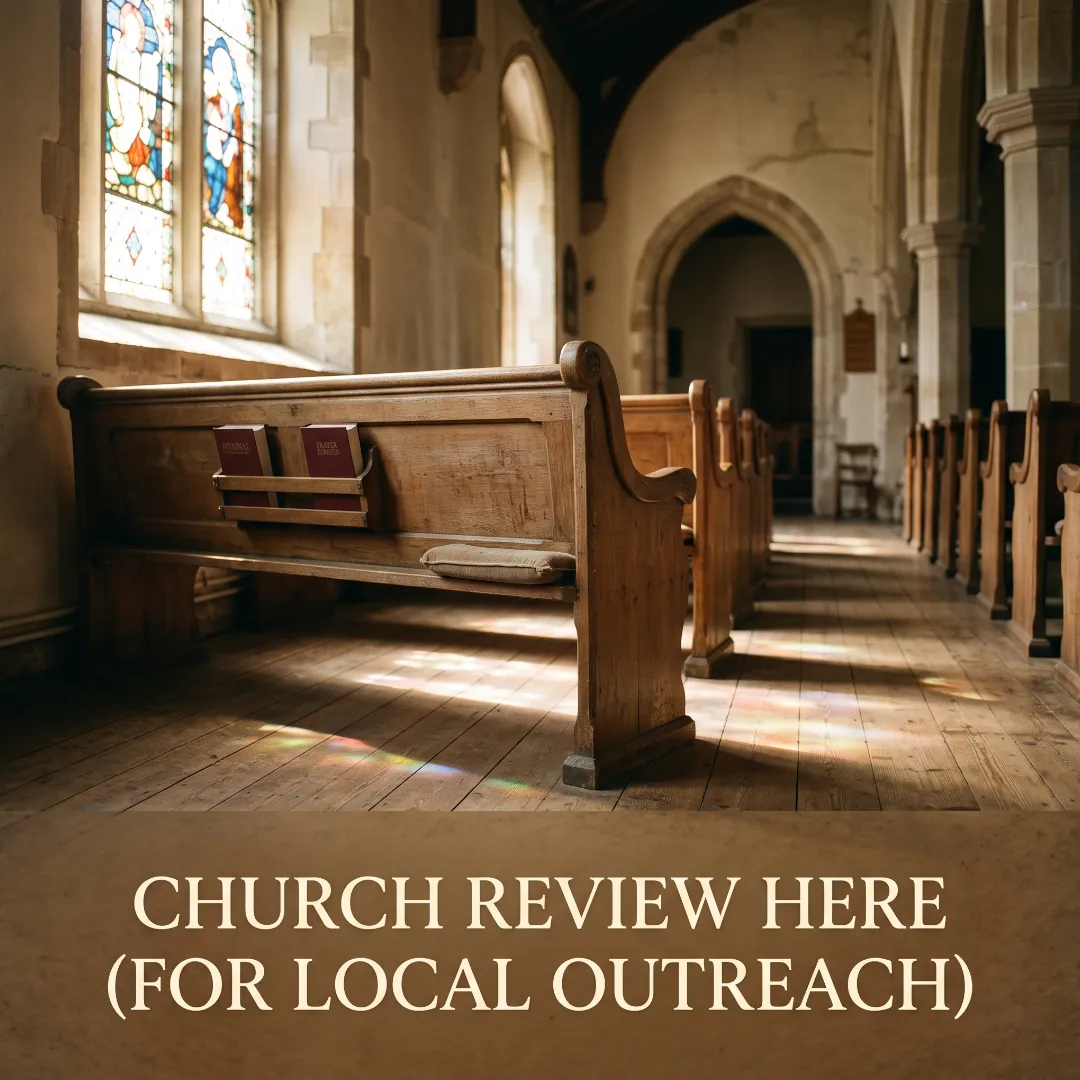 Review of local church worship service house