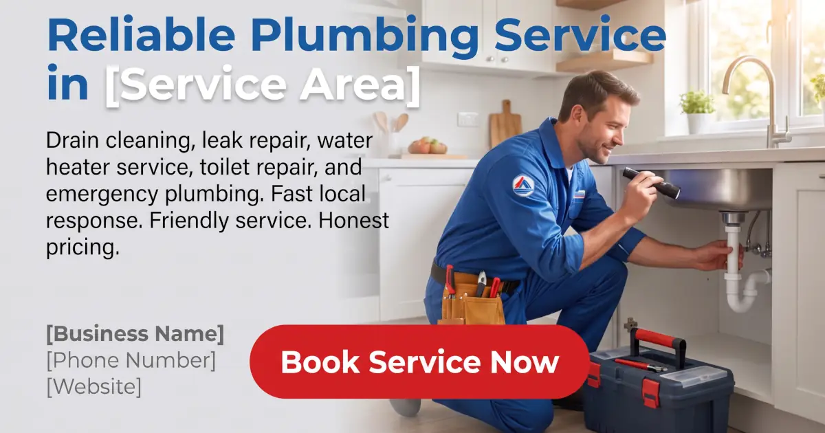 Local plumber fix-it service