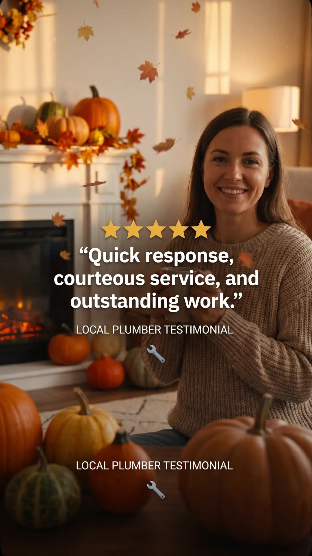Plumbing customer testimonial