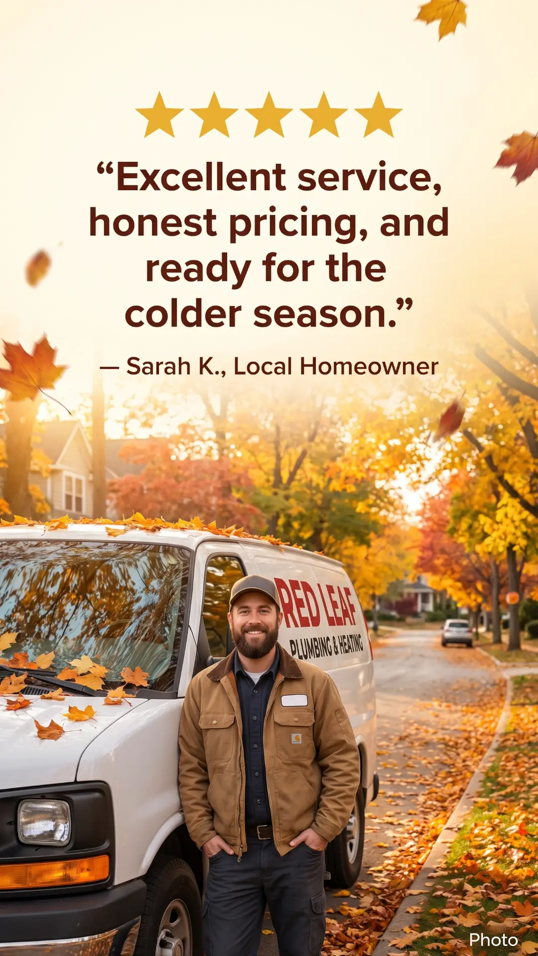 Local plumbing service review