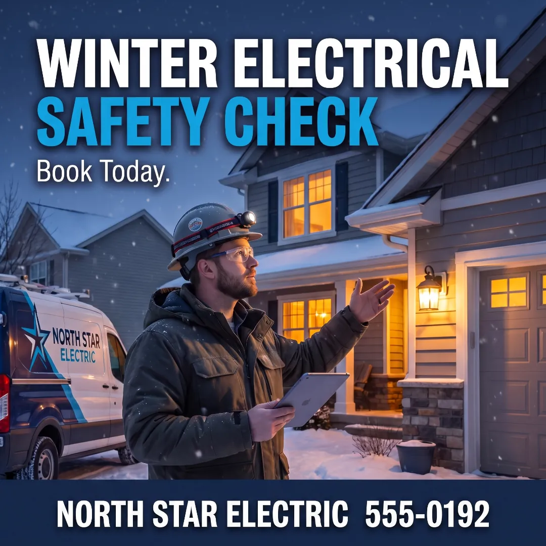 Get electrician winter safety check