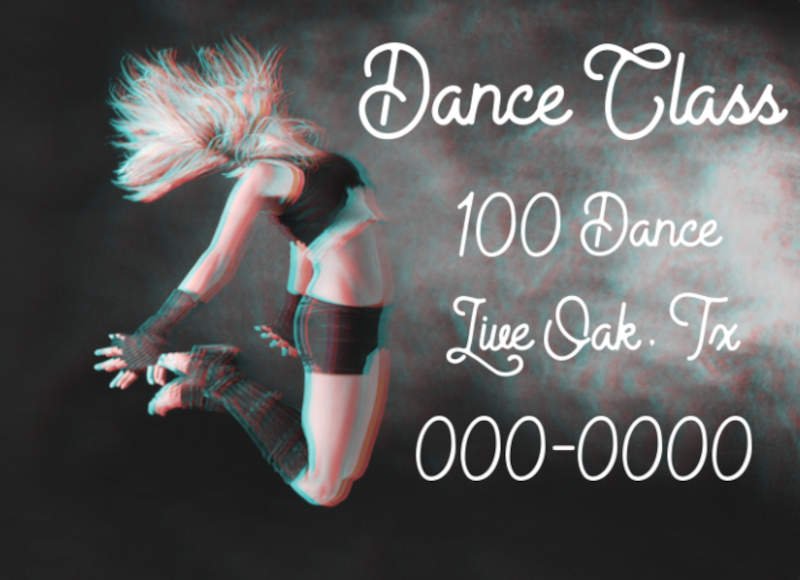 (image: Dance studio art work clothing.)