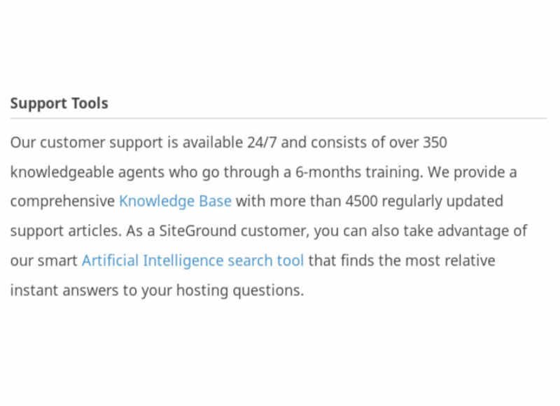 (image: SiteGround support.)