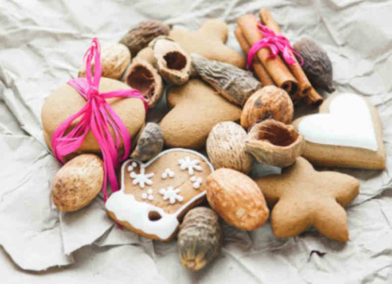 Christmas cookies batch.